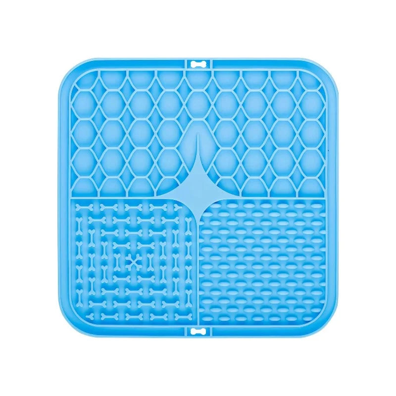 Tapete de Lamber em Silicone para Cães e Gatos – Alimentação Lenta