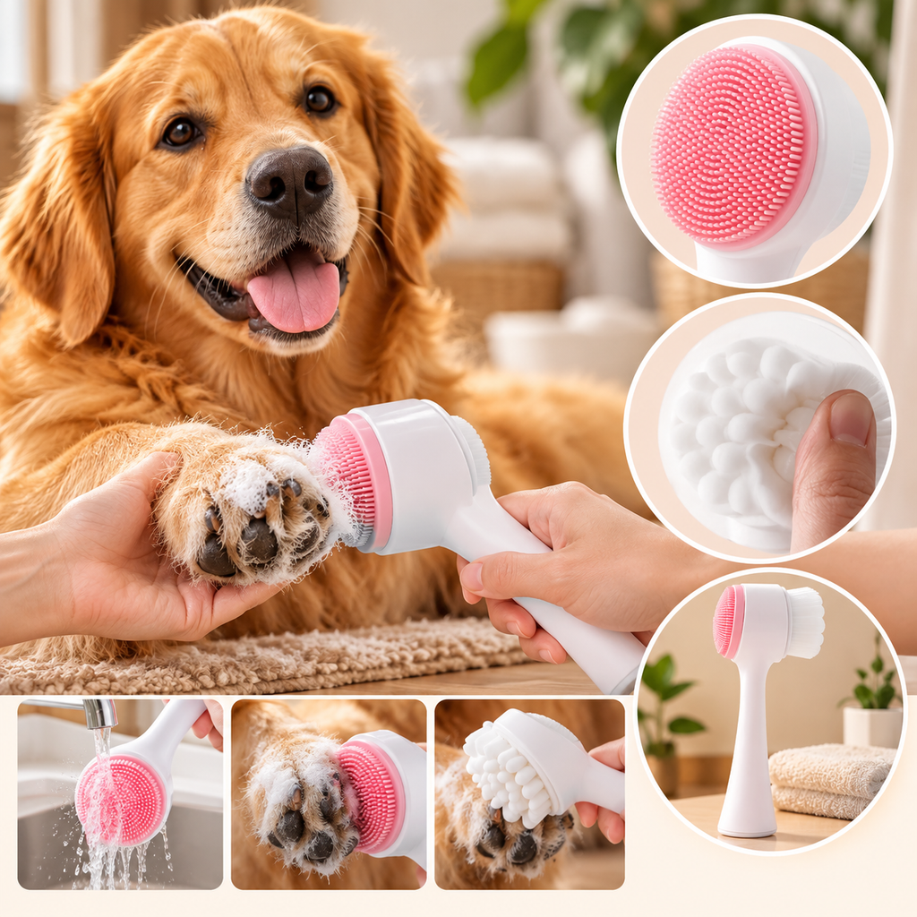 Limpador e Massageador de Patas