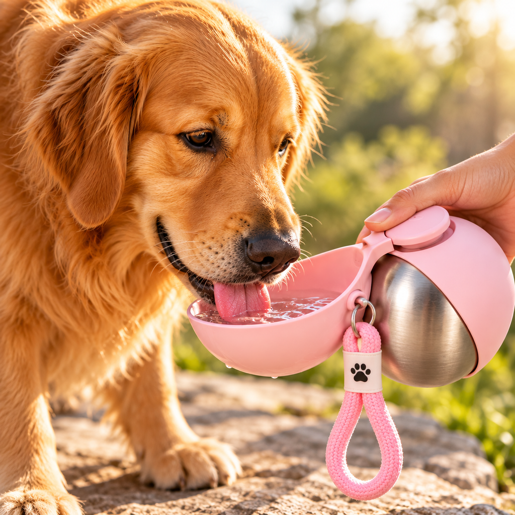 Garrafa Portátil para Animais